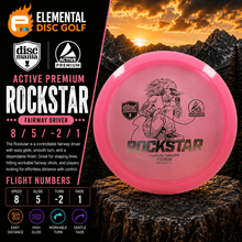 Discmania Active Premium Rockstar (8/5/-2/1) - Elemental Disc Golf