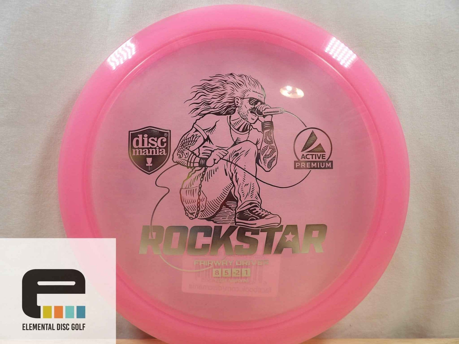 Discmania Active Premium Rockstar (8/5/-2/1) - Elemental Disc Golf