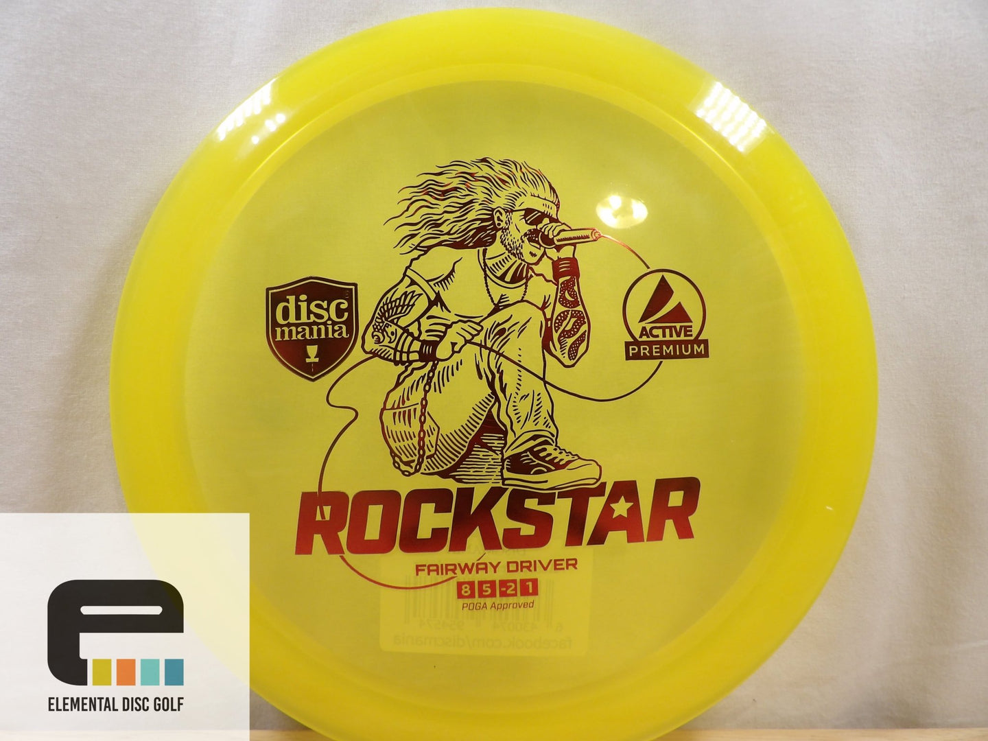 Discmania Active Premium Rockstar - Elemental Disc Golf