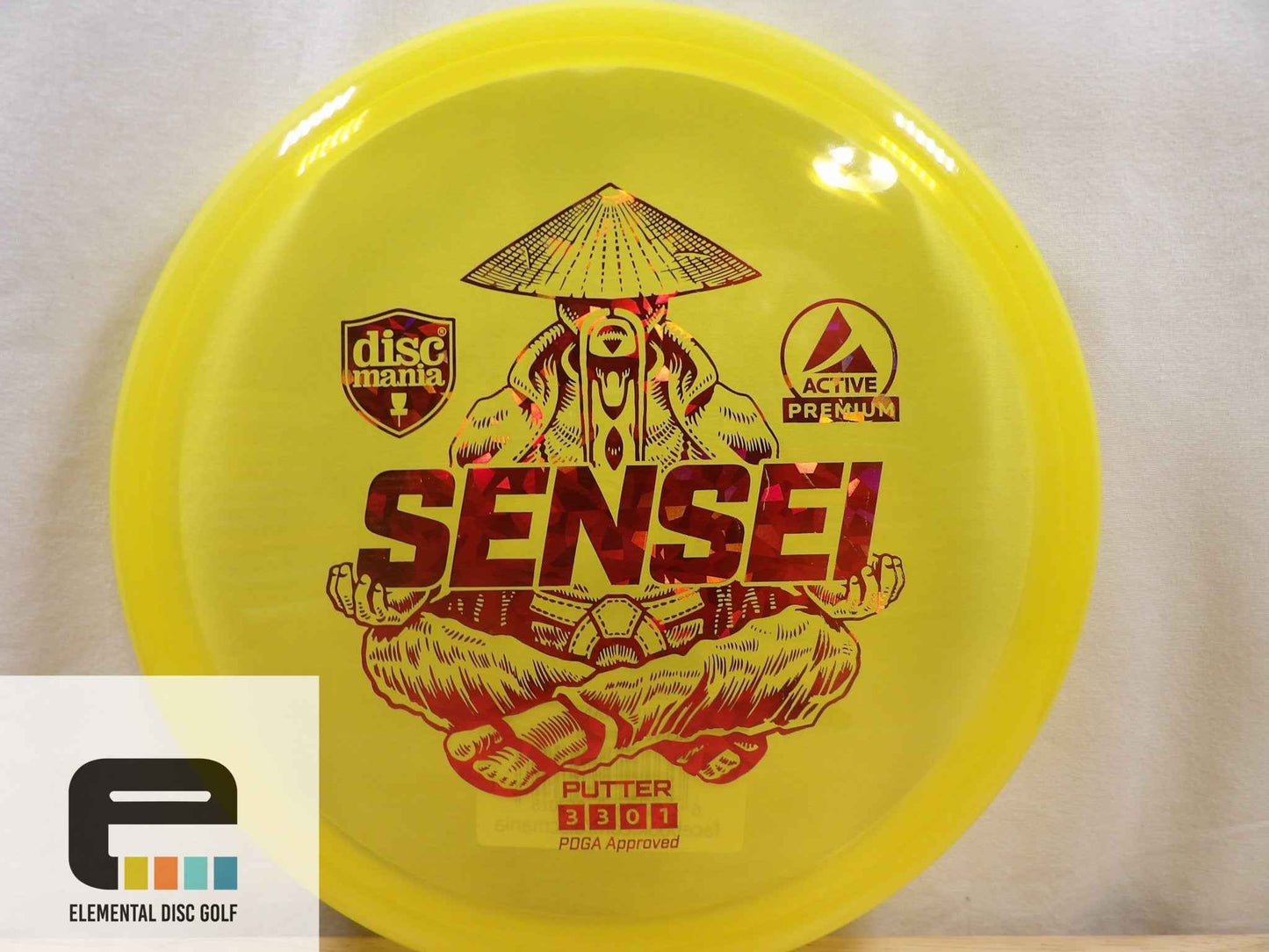 Discmania Active Premium Sensei (3/3/0/1) - Elemental Disc Golf
