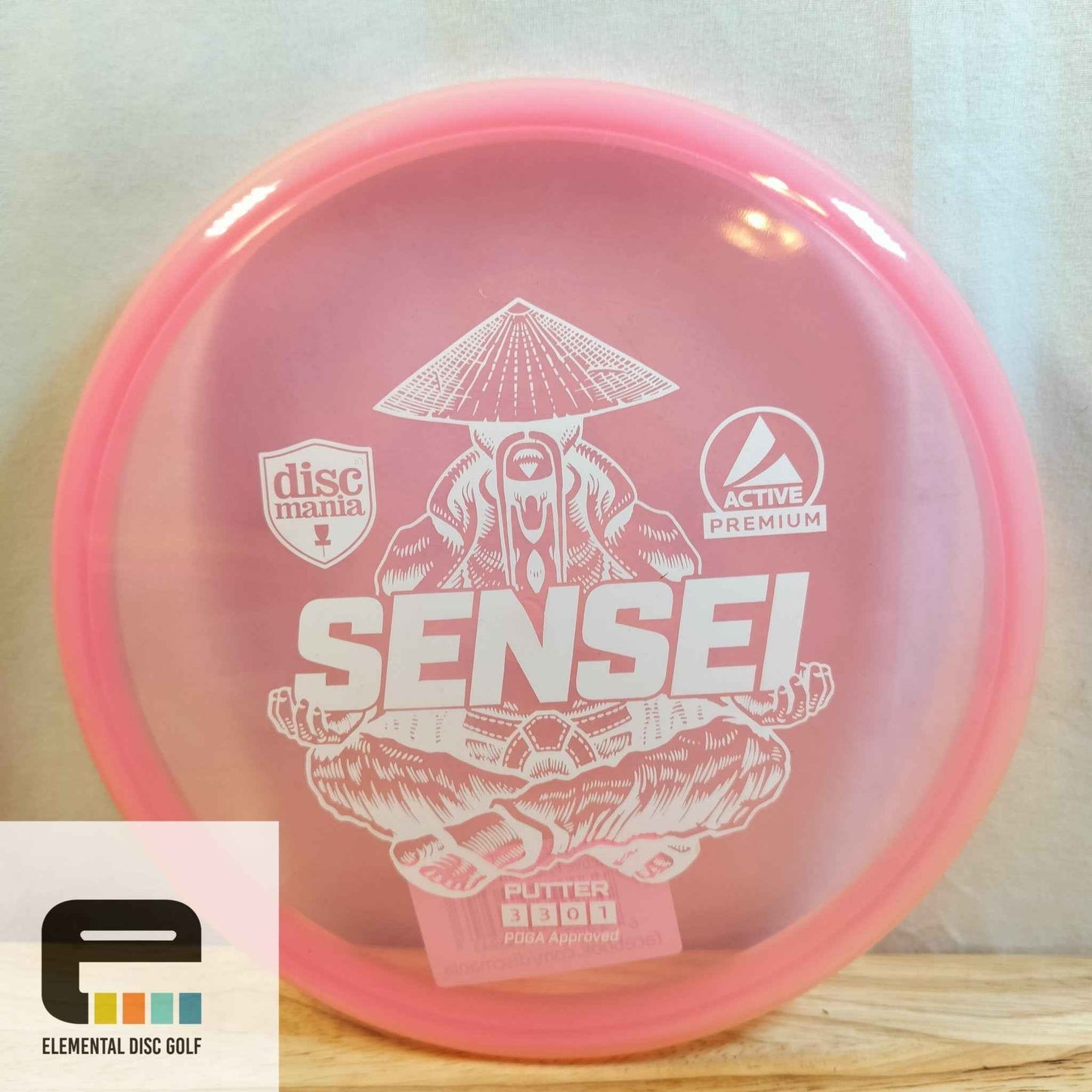 Discmania Active Premium Sensei (3/3/0/1) - Elemental Disc Golf