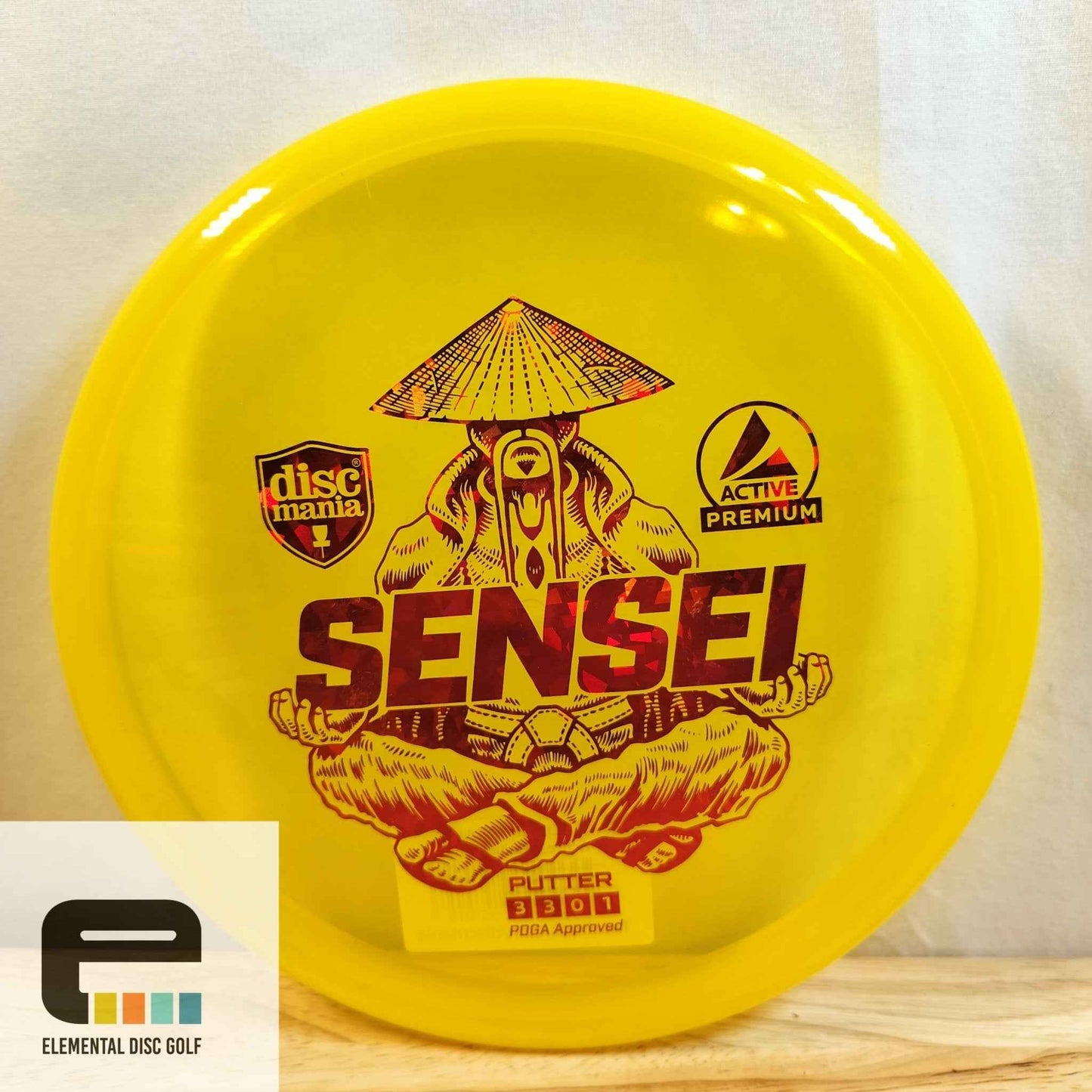 Discmania Active Premium Sensei (3/3/0/1) - Elemental Disc Golf