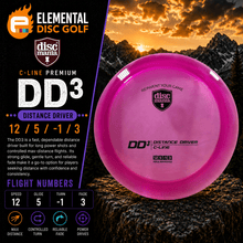 Discmania C-Line DD3 (12/5/-1/3) - Elemental Disc Golf