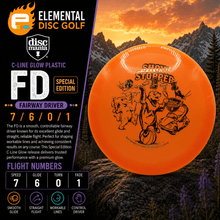 Discmania C-Line Glow FD (7/6/0/1) Show Stopper 3 - Elemental Disc Golf