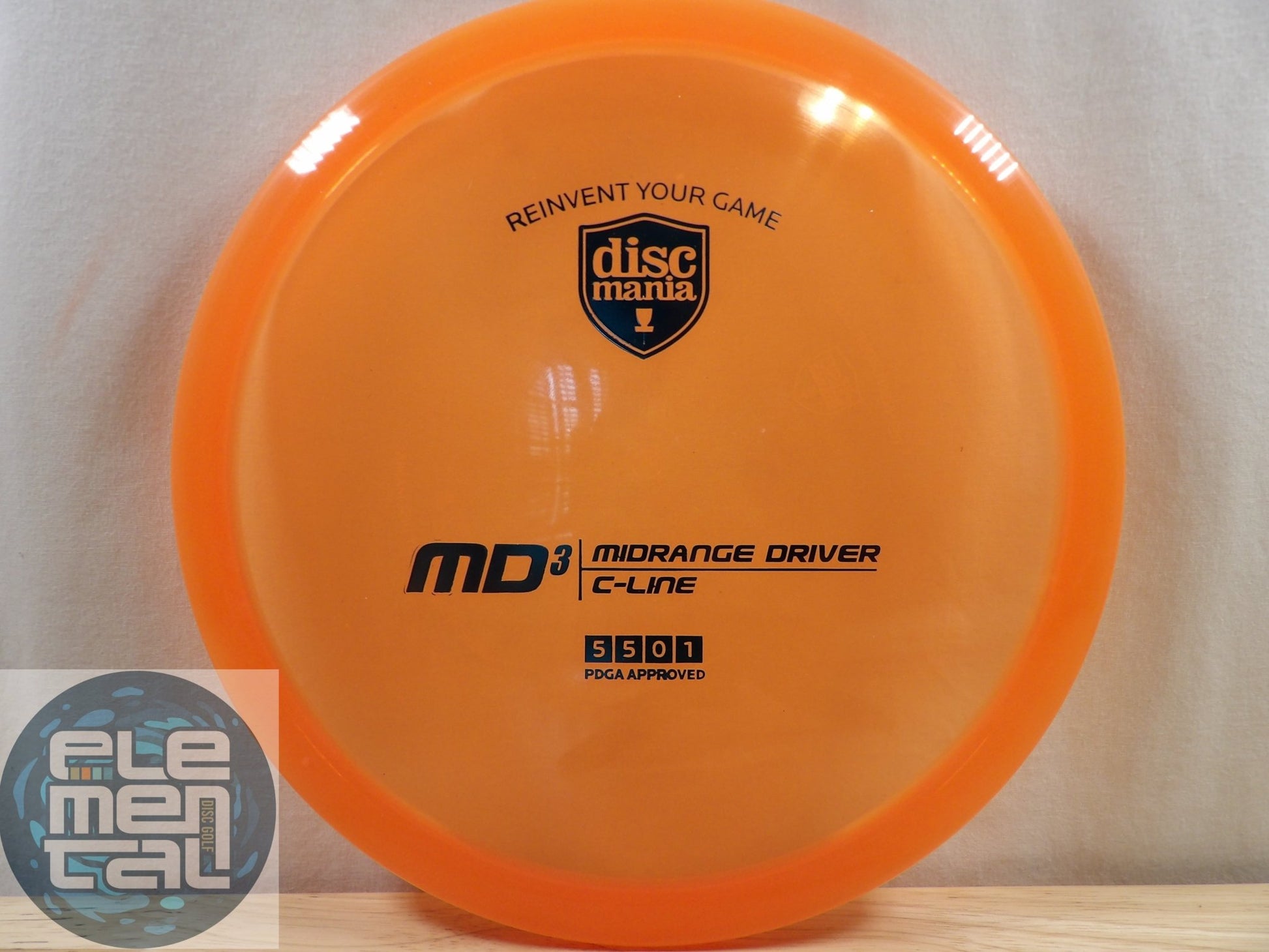 Discmania C-Line MD3 (5/5/0/1) - Elemental Disc Golf