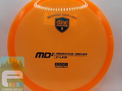 Discmania C-Line MD3 (5/5/0/1) - Elemental Disc Golf