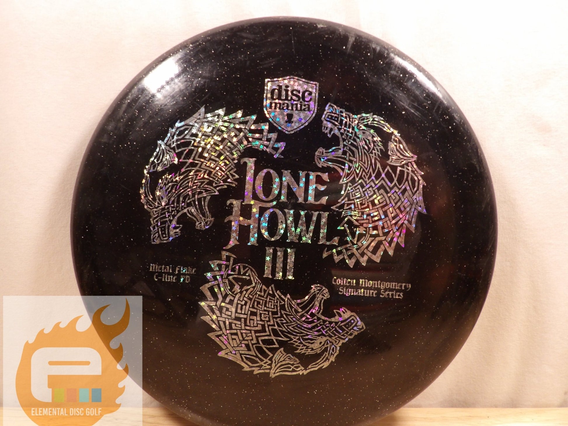 Discmania C - Line Metal Flake PD - Lone Howl III (USED) - Elemental Disc Golf