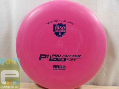 Discmania D-Line P1 Flex 2 (2/3/0/0) - Elemental Disc Golf