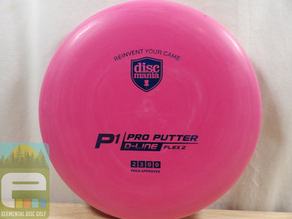 Discmania D - Line P1 Flex 2 (2/3/0/0) - Elemental Disc Golf