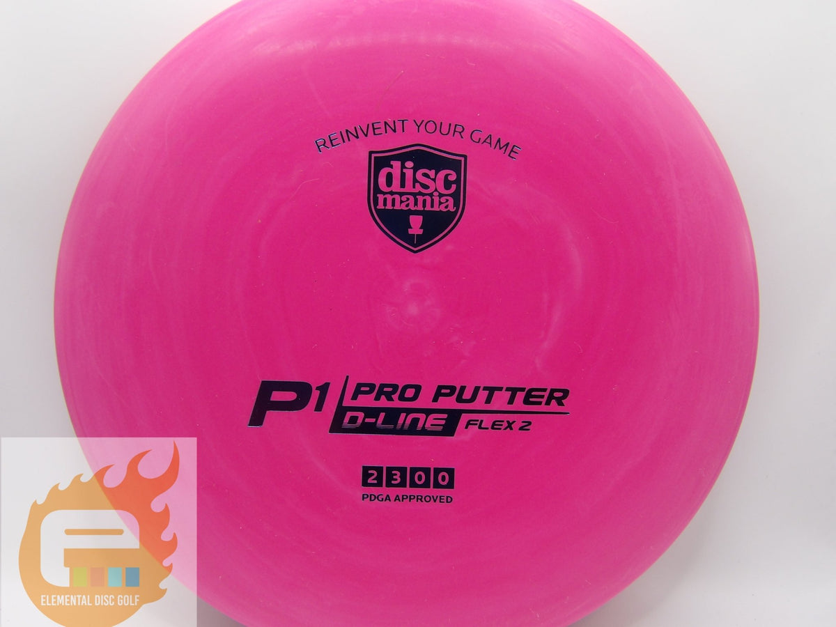 Discmania D-Line P1 Flex 2 (2/3/0/0) - Elemental Disc Golf