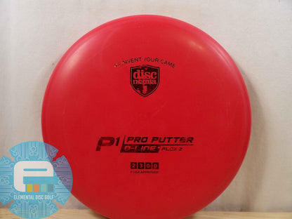 Discmania D-Line P1 Flex 2 (2/3/0/0) - Elemental Disc Golf