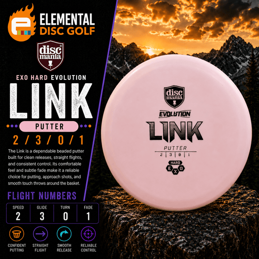 Discmania Exo Hard Link (2/3/0/1) - Elemental Disc Golf
