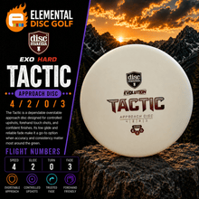 Discmania Exo Hard Tactic (4/2/0/3) - Elemental Disc Golf