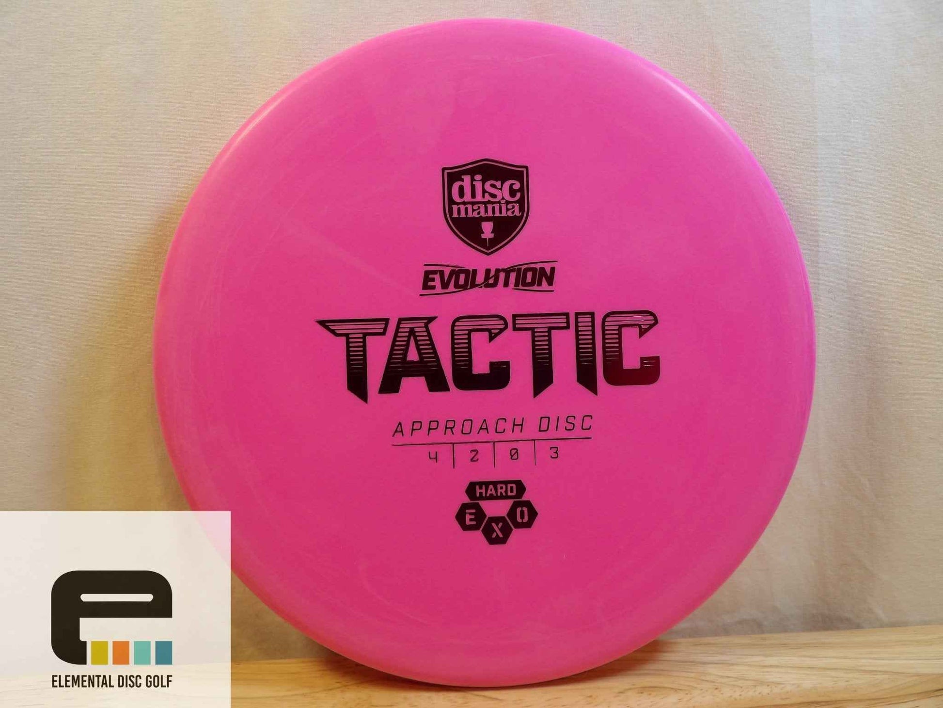 Discmania Exo Hard Tactic (4/2/0/3) - Elemental Disc Golf