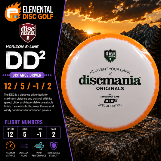 Discmania Horizon S-Line DD2 (12/5/-1/2) - Elemental Disc Golf