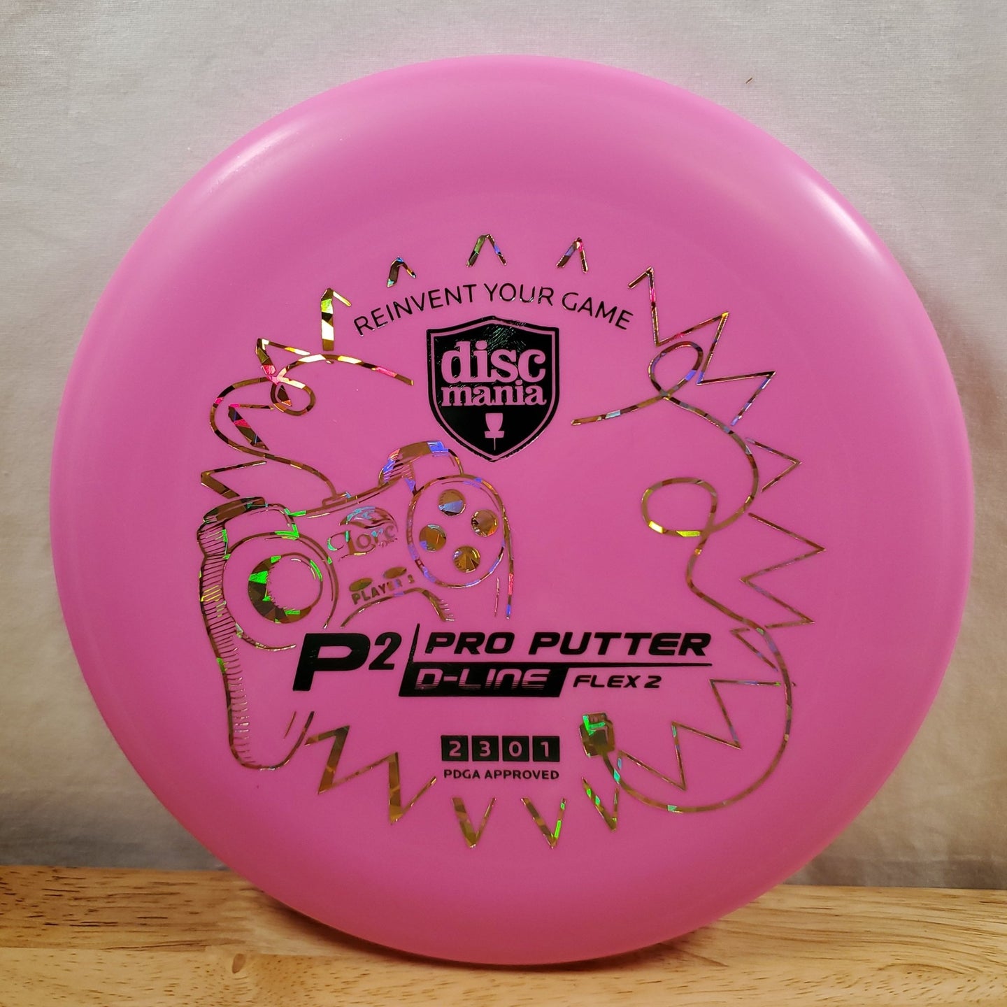 Discmania Lore Controller D - LINE P2 (Flex 2) - Elemental Disc Golf