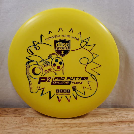 Discmania Lore Controller D - LINE P2 (Flex 2) - Elemental Disc Golf