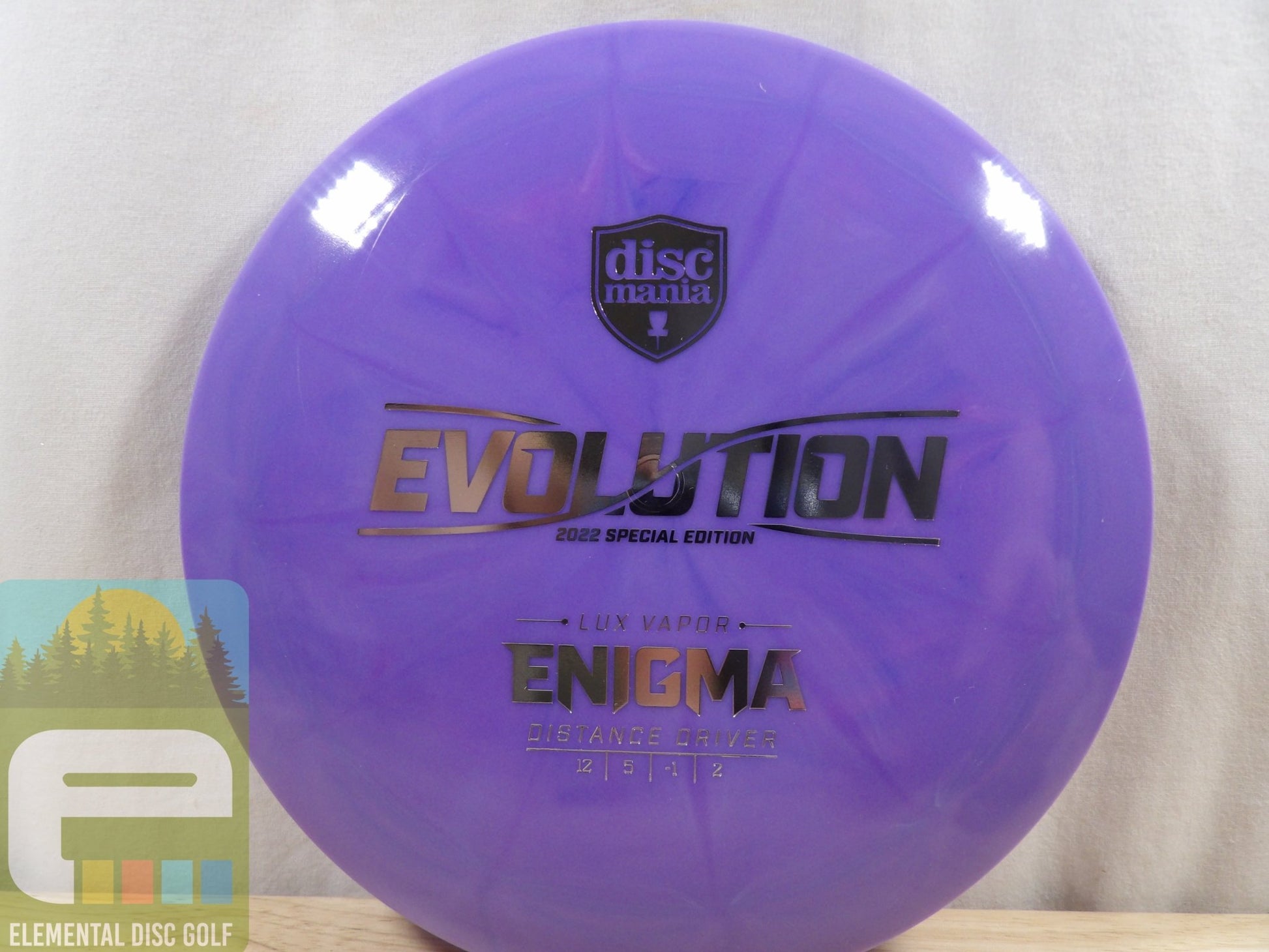 Discmania Lux Vapor Enigma (12/5/ - 1/2) - Elemental Disc Golf