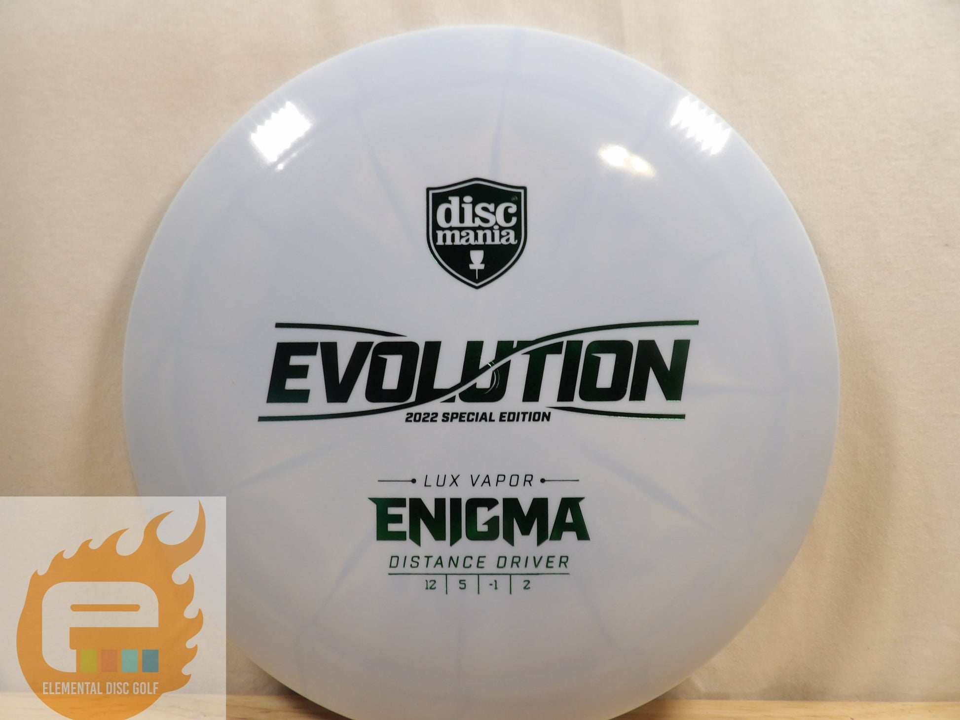 Discmania Lux Vapor Enigma - Elemental Disc Golf