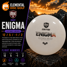 Discmania Neo Enigma (12/5/-1/2) - Elemental Disc Golf