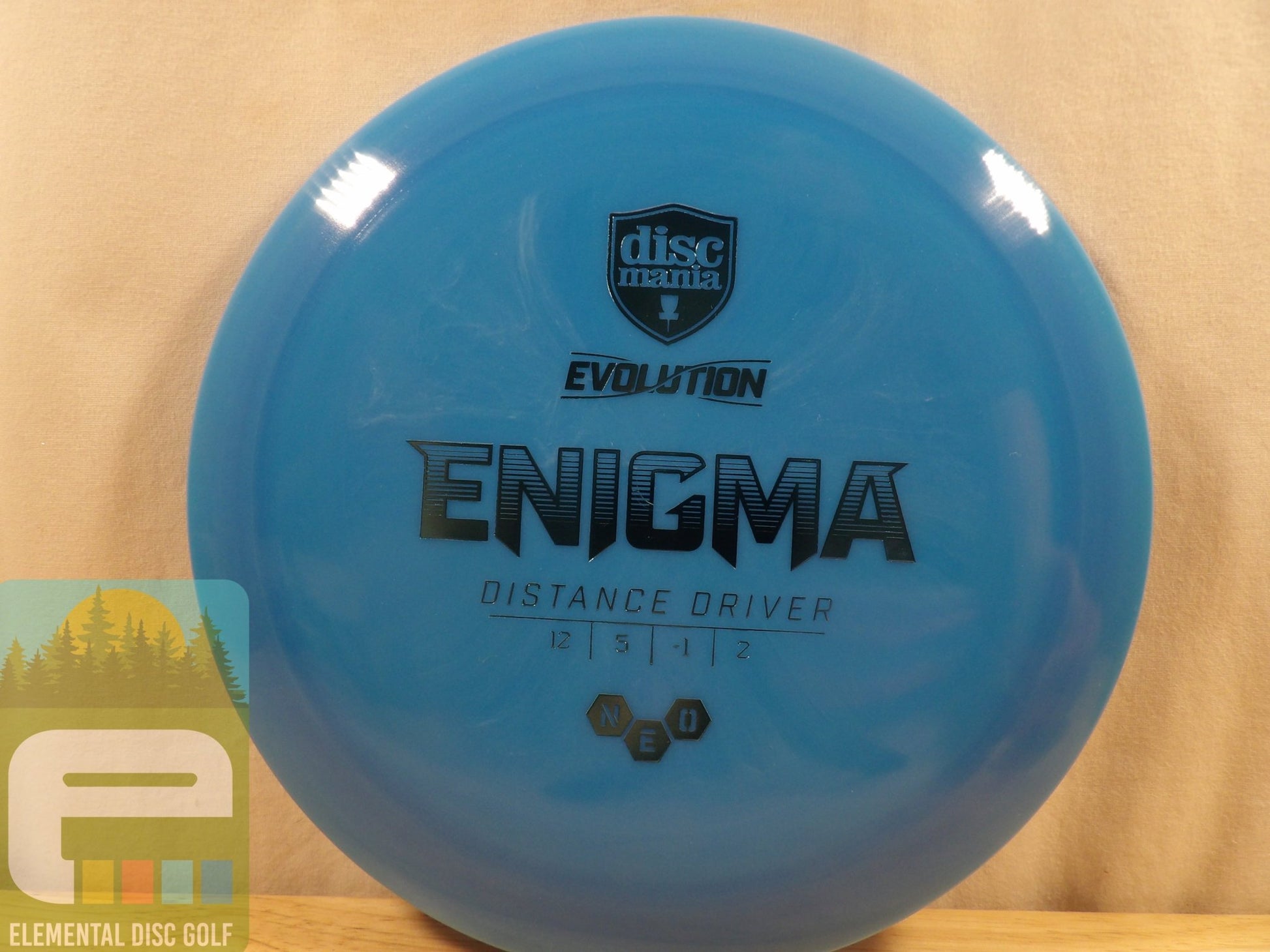 Discmania Neo Enigma (12/5/ - 1/2) - Elemental Disc Golf