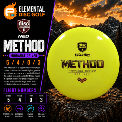 Discmania Neo Method (5/4/0/3) - Elemental Disc Golf