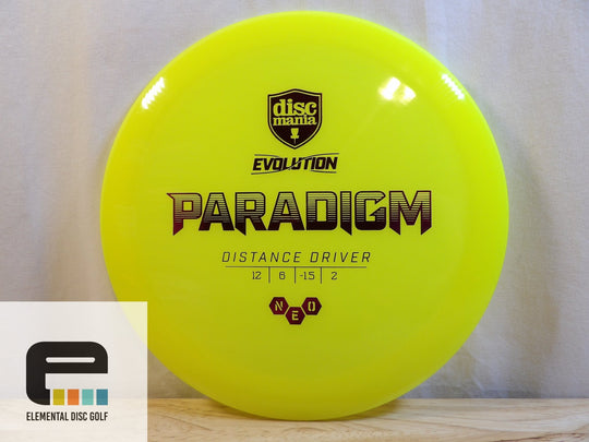 Discmania Neo Paradigm - Elemental Disc Golf