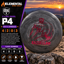 Discmania P-Line Swirl Flex 2 P4 (4/2/0/3) Kyle Klein - Elemental Disc Golf