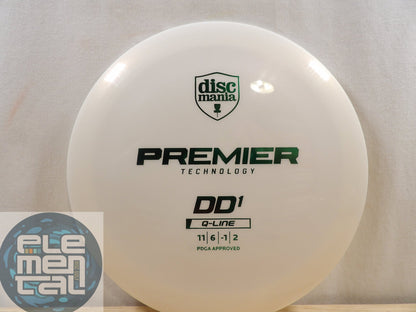Discmania Q-Line Premier DD1 (11/6/-1/2) - Elemental Disc Golf