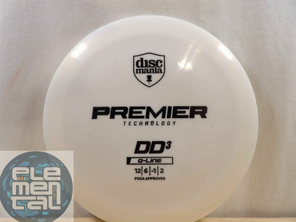 Discmania Q-Line Premier DD3 (12/6/-1/2) - Elemental Disc Golf