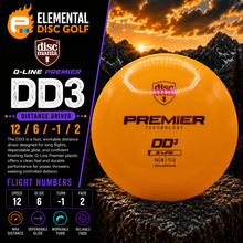 Discmania Q-Line Premier DD3 (12/6/-1/2) - Elemental Disc Golf