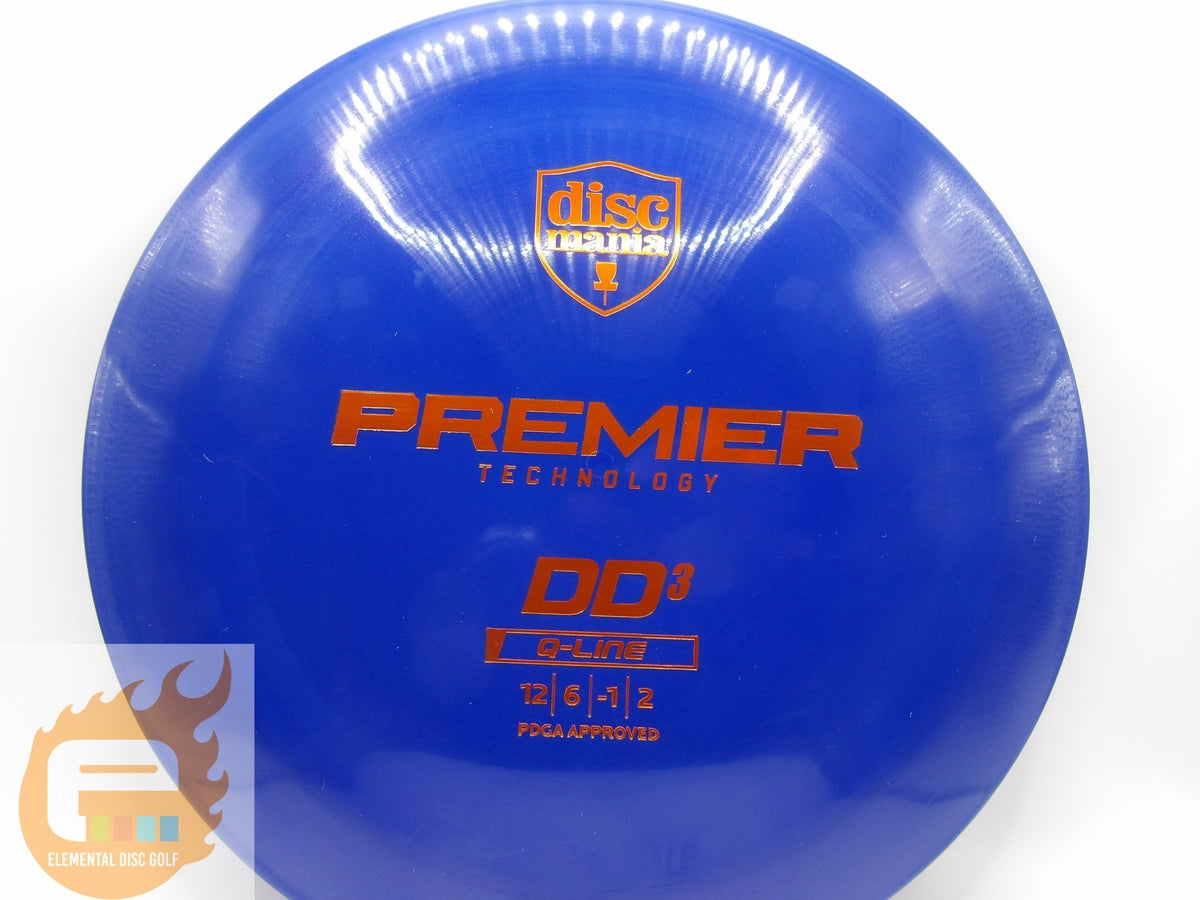 Discmania Q-Line Premier DD3 (12/6/-1/2) - Elemental Disc Golf