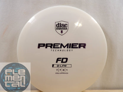 Discmania Q-Line Premier Line FD (7/7/0/1) - Elemental Disc Golf