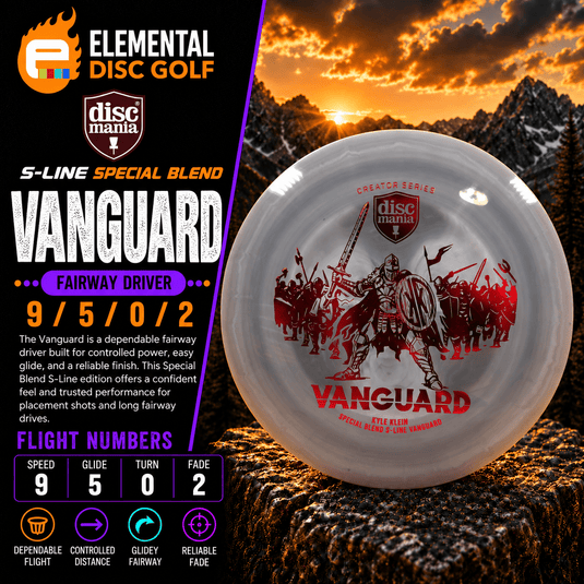 Discmania S-Line Special Blend Vanguard (9/5/0/2) -Kyle Klein - Elemental Disc Golf