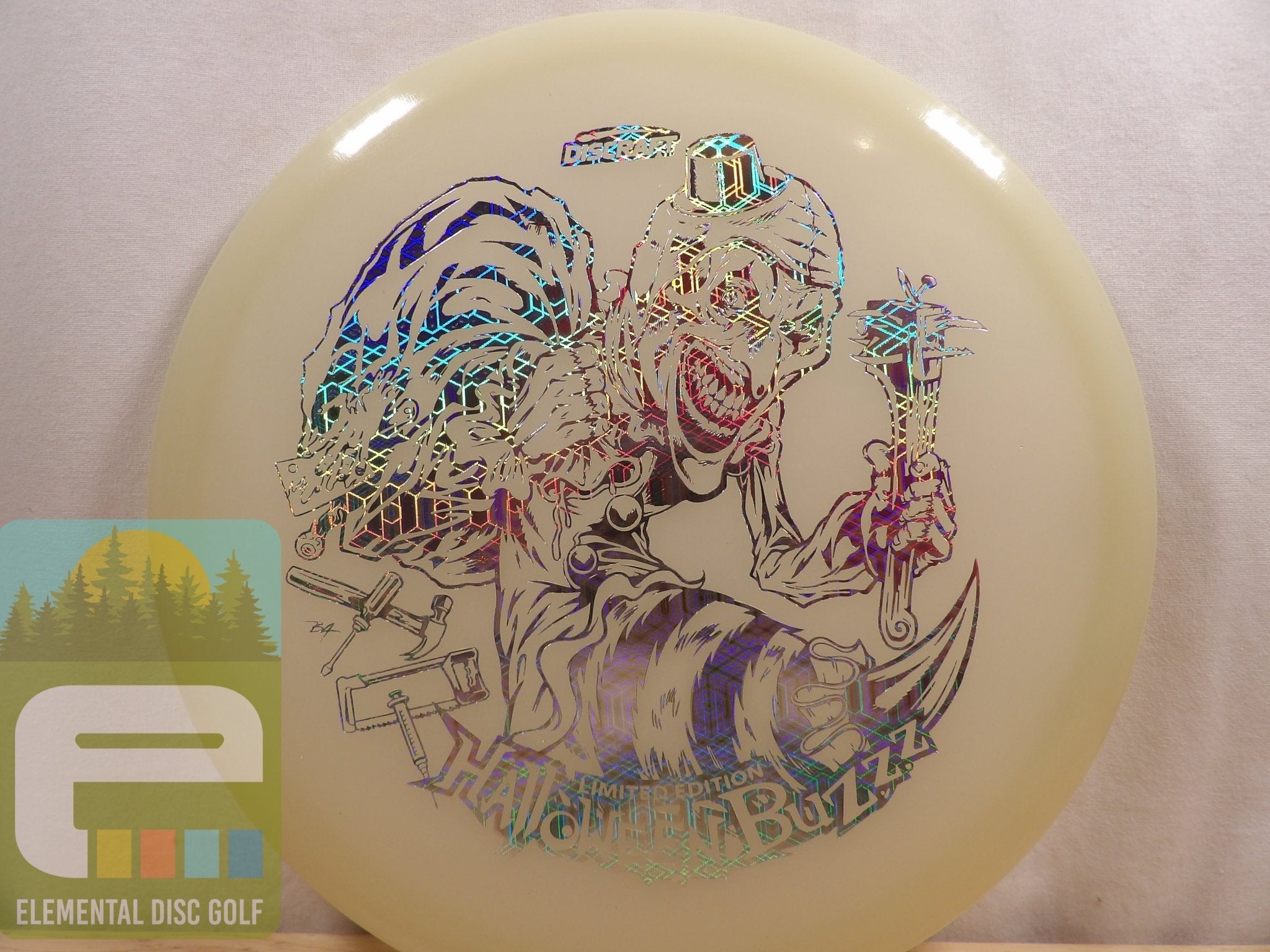 Discraft 2025 MEGA - GLO Halloween BUZZZ - Elemental Disc Golf