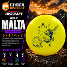 Discraft Big Z Malta (5/4/-1/3) - Elemental Disc Golf