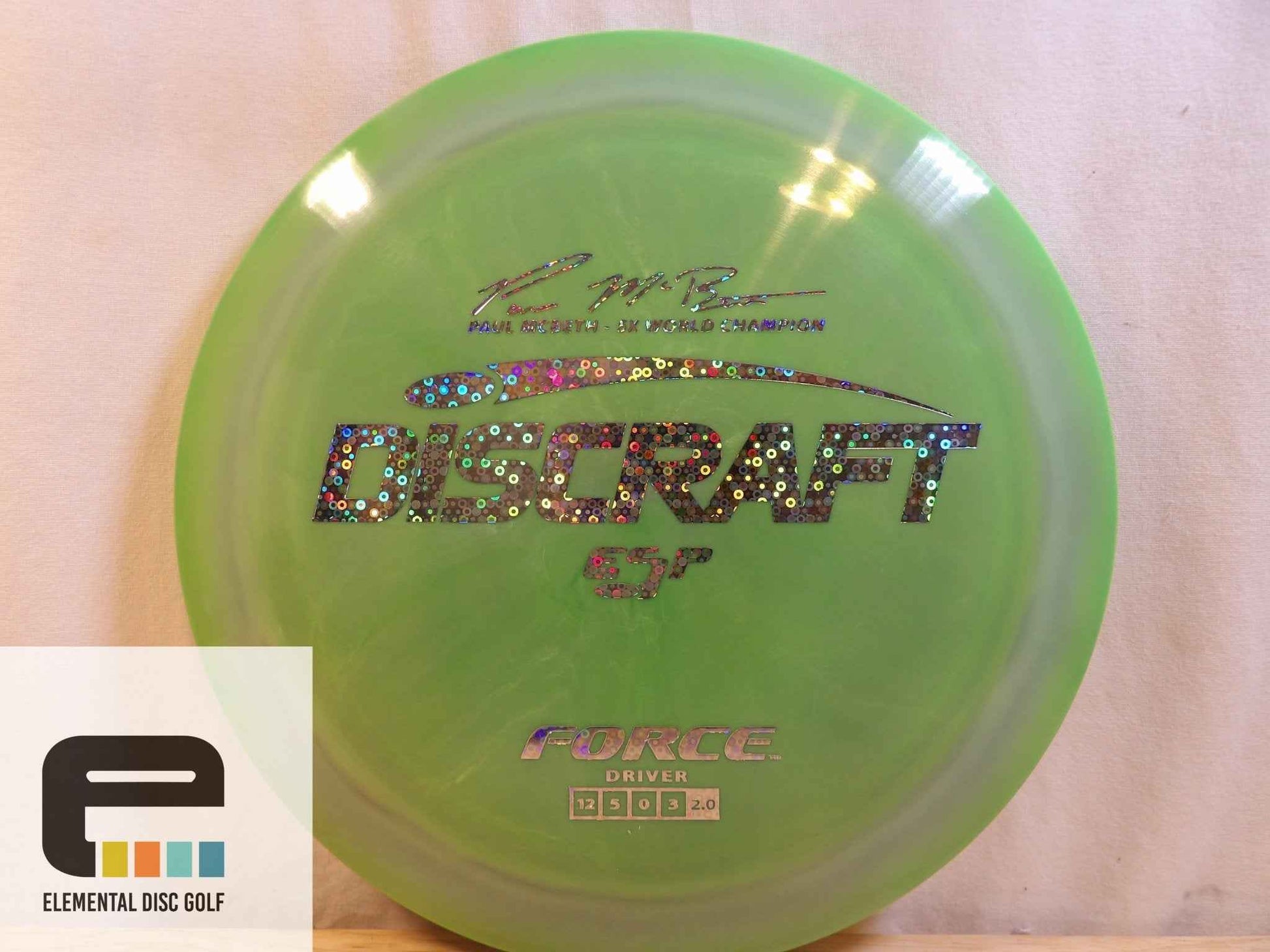 Discraft ESP 5x Mcbeth Force (12/5/0/3) - Elemental Disc Golf