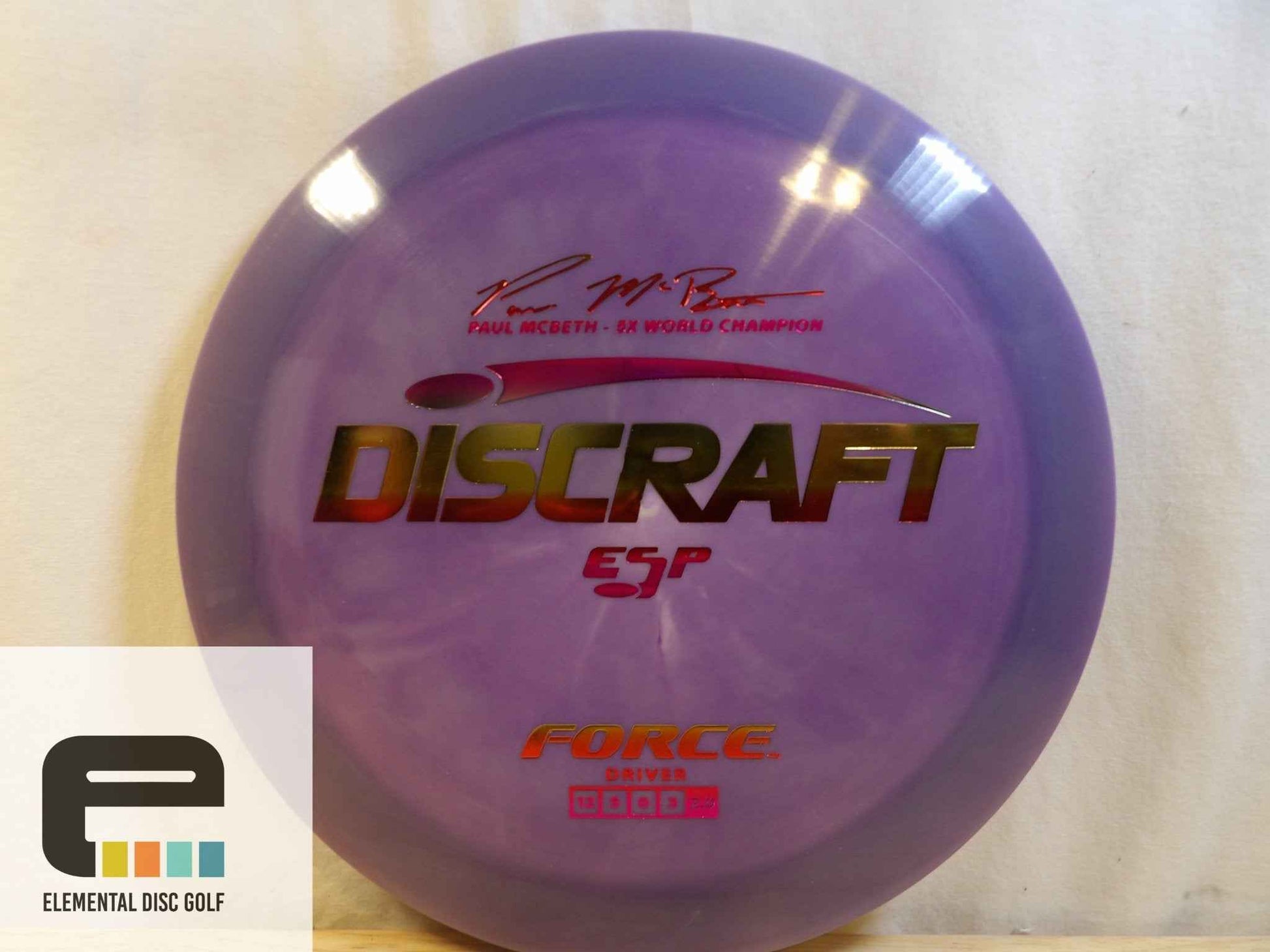 Discraft ESP 5x Mcbeth Force (12/5/0/3) - Elemental Disc Golf