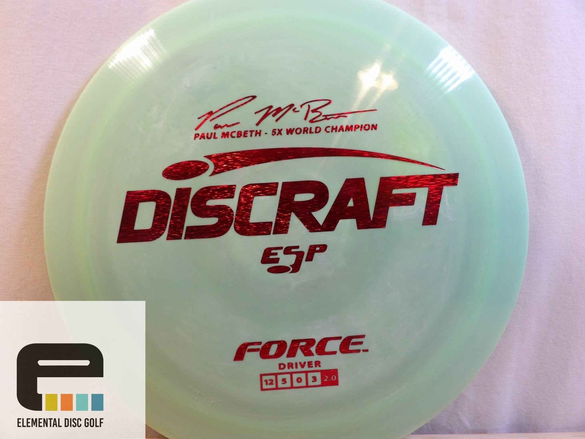 Discraft ESP 5x Mcbeth Force (12/5/0/3) - Elemental Disc Golf
