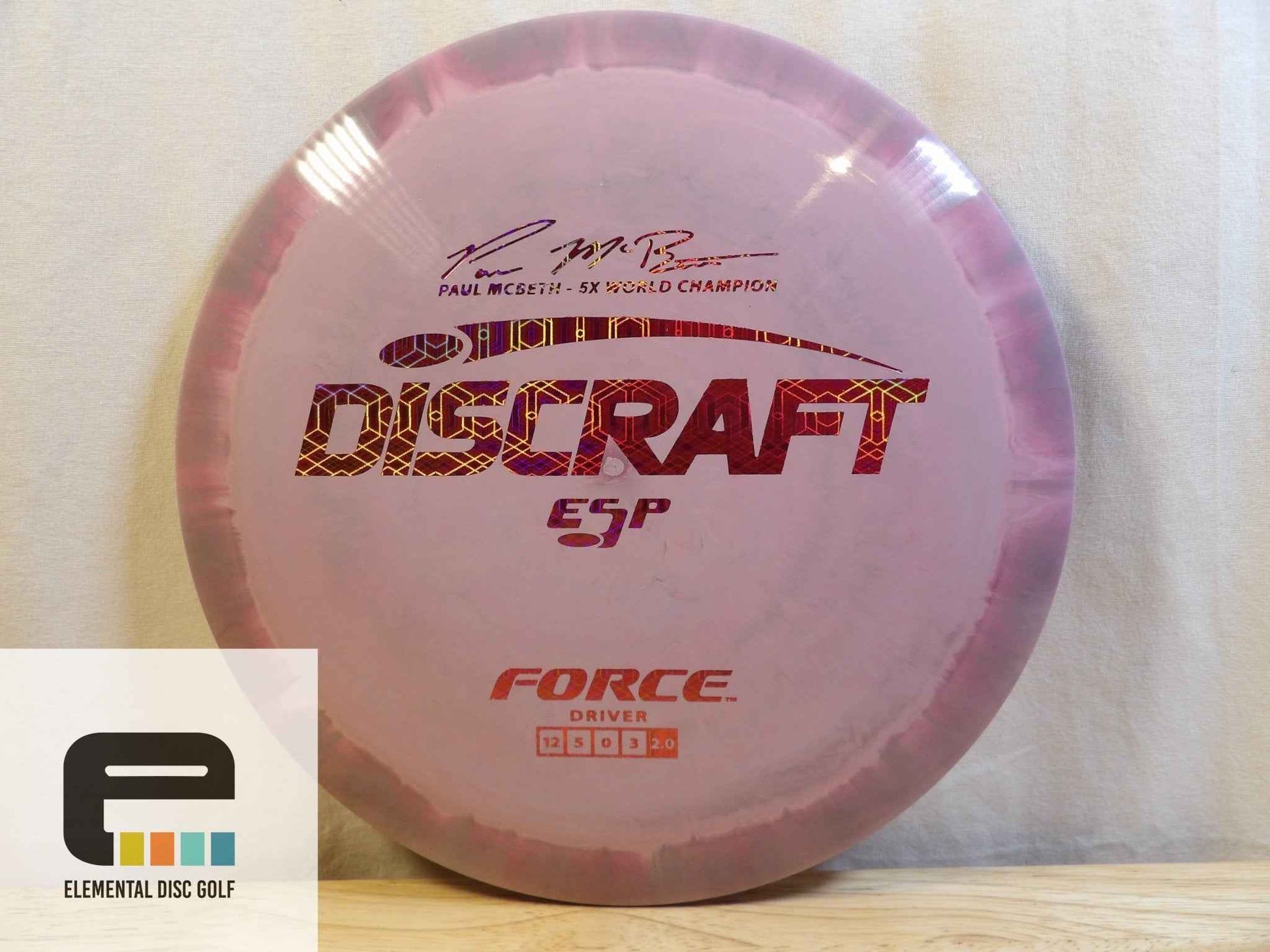 Discraft ESP 5x Mcbeth Force (12/5/0/3) - Elemental Disc Golf