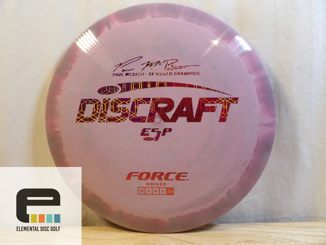 Discraft ESP 5x Mcbeth Force - Elemental Disc Golf