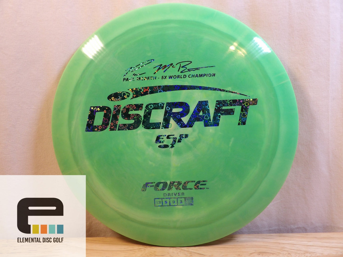 Discraft ESP 5x Mcbeth Force - Elemental Disc Golf