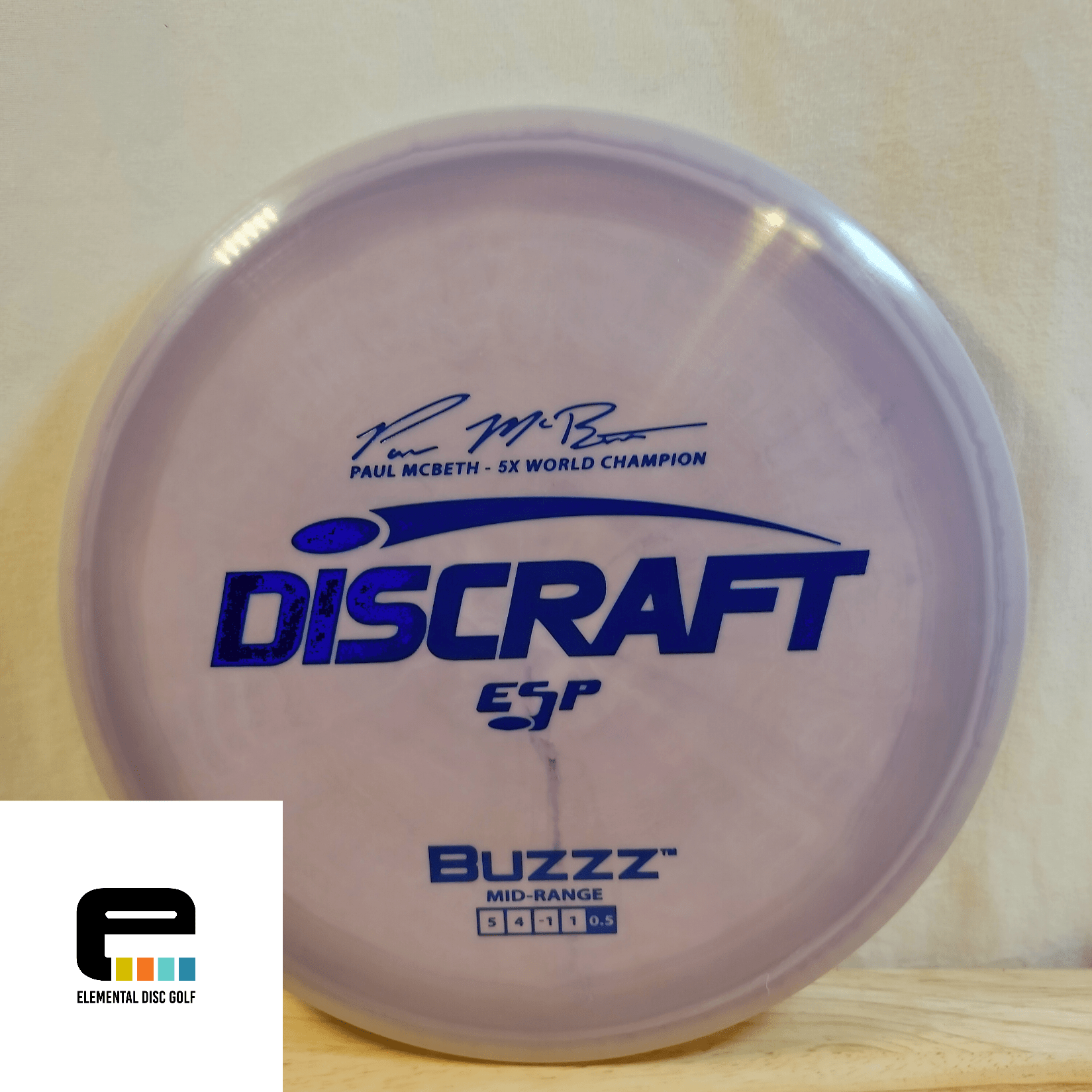Discraft ESP Buzzz (Paul McBeth 5x) 5/4/-1/1 - Elemental Disc Golf