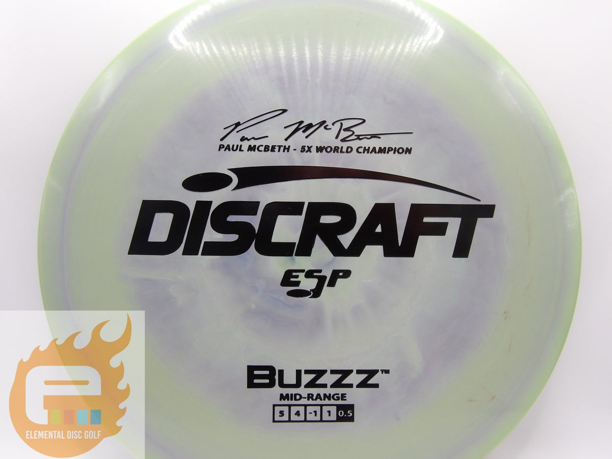 Discraft ESP Buzzz (Paul McBeth 5x) 5/4/-1/1 - Elemental Disc Golf