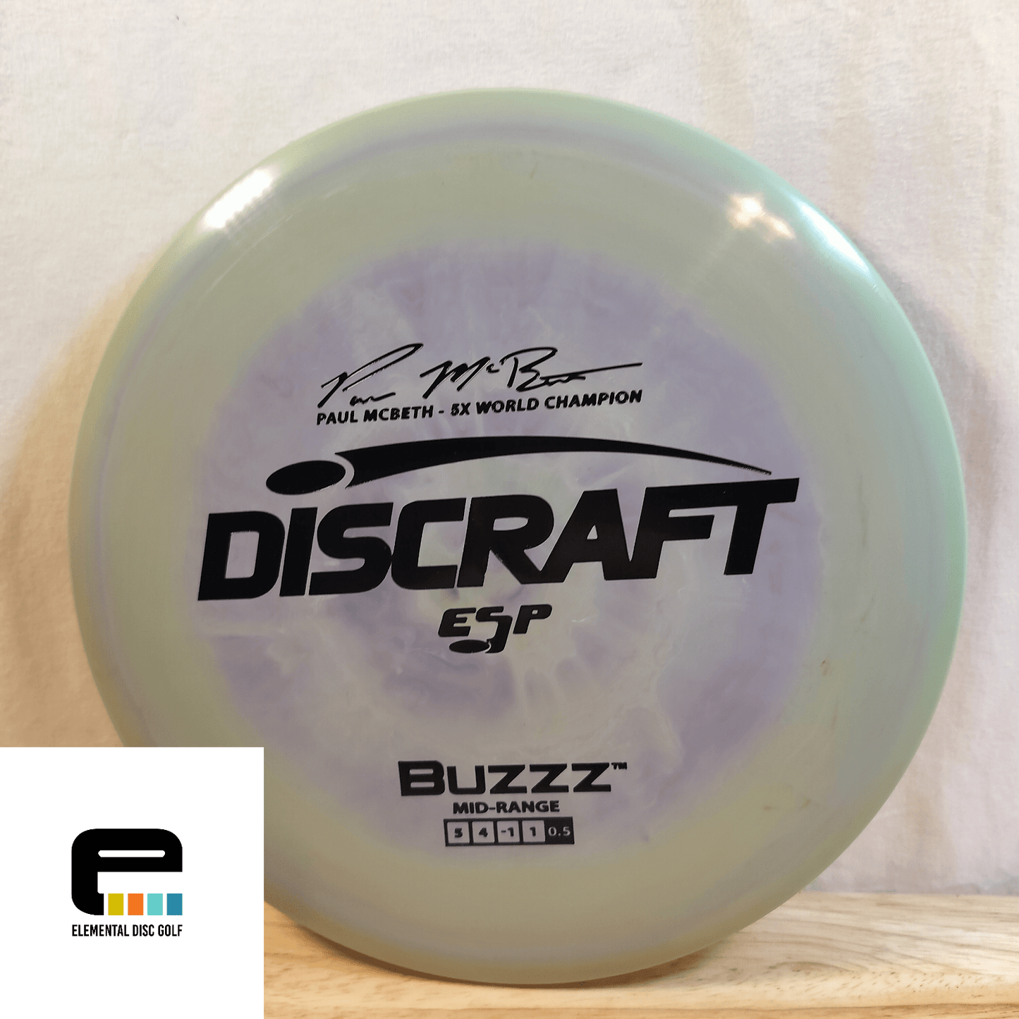 Discraft ESP Buzzz (Paul McBeth 5x) 5/4/-1/1 - Elemental Disc Golf