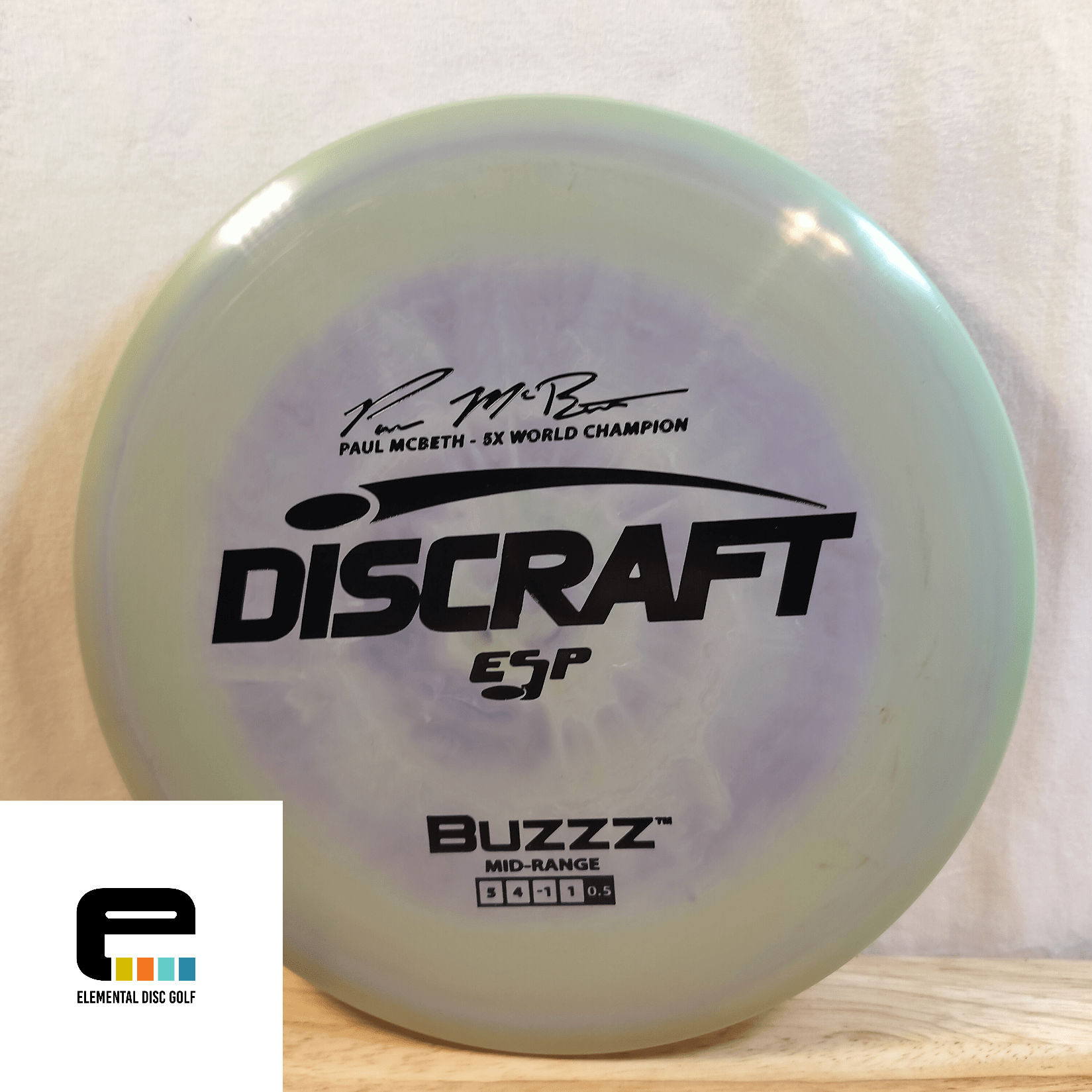 Discraft ESP Buzzz (Paul McBeth 5x) 5/4/-1/1 - Elemental Disc Golf