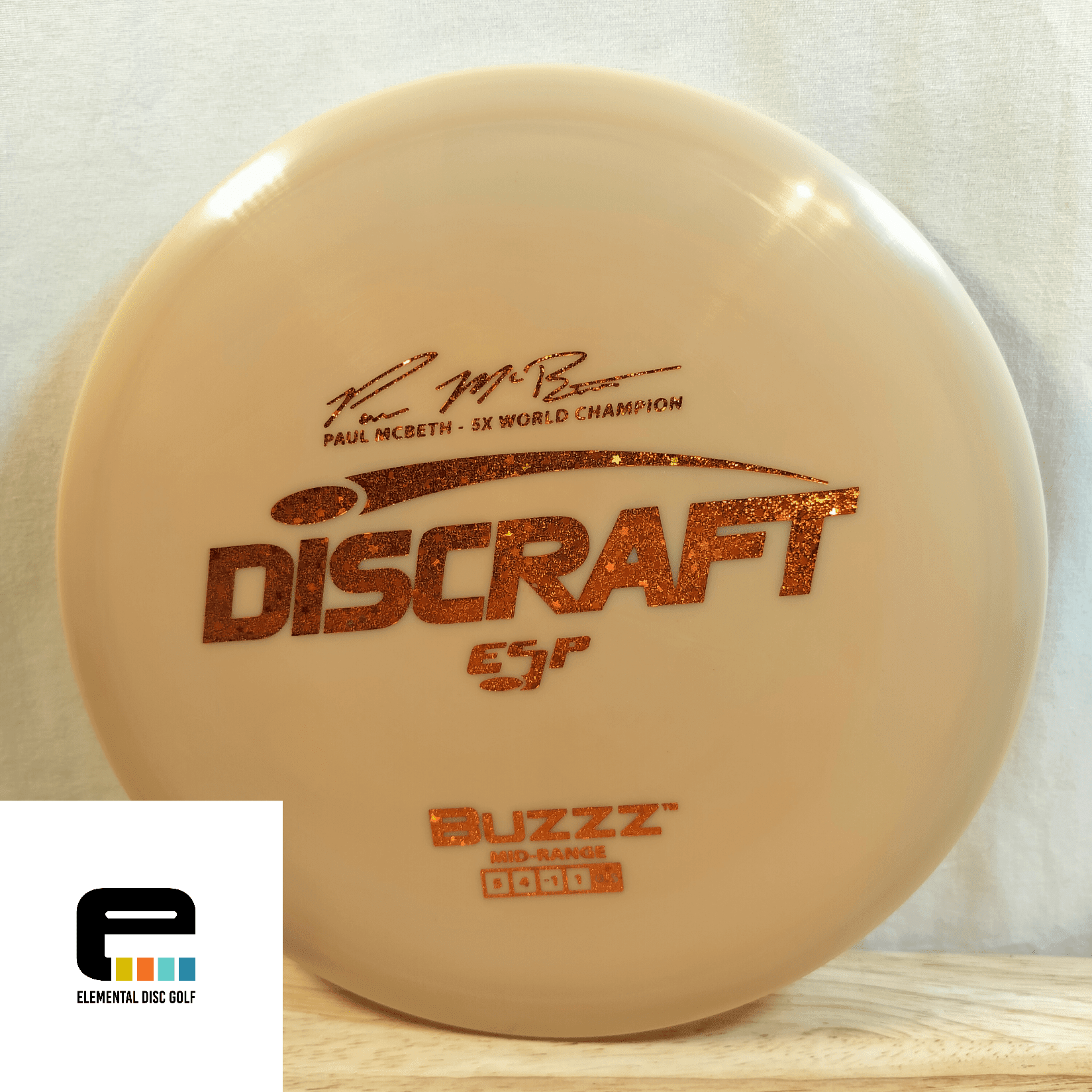 Discraft ESP Buzzz (Paul McBeth 5x) 5/4/-1/1 - Elemental Disc Golf