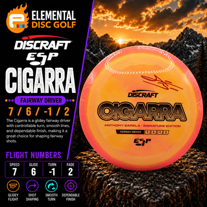 Discraft ESP Cigarra (7/6/-1/2) - Elemental Disc Golf