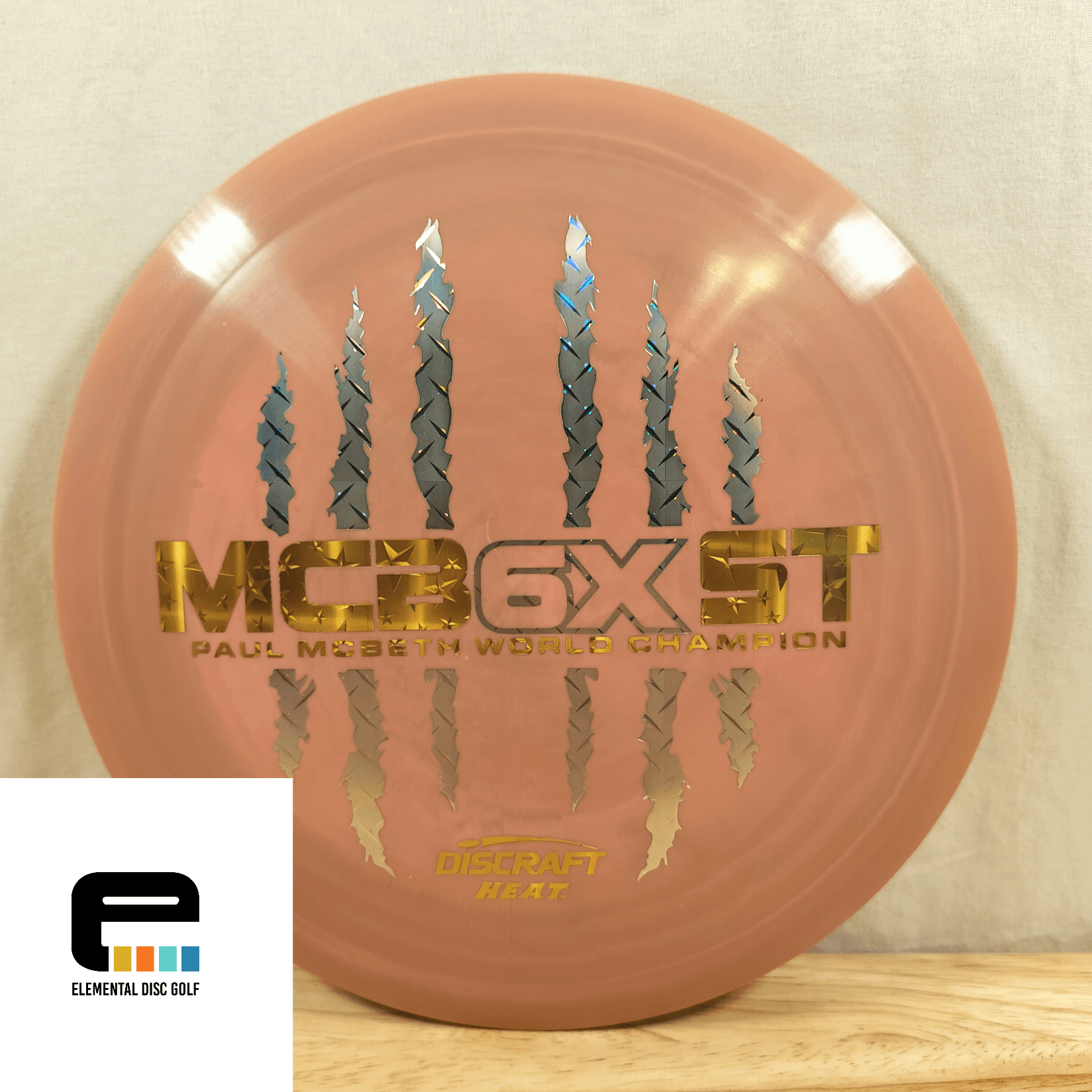 Discraft ESP Heat - McBeth 6 Claw (9/6/-3/1) - Elemental Disc Golf