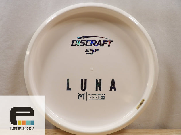 Discraft ESP Luna - Blank - Bottom Stamp - Elemental Disc Golf